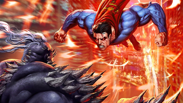 Superman vs Doomsday Epic 4K Battle