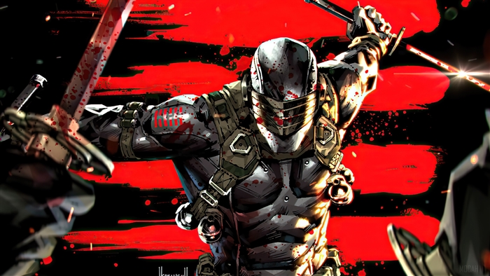 Snake Eyes from GI Joe in 4K