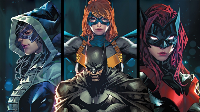 Batman and Bat Family Heroes 4K Art