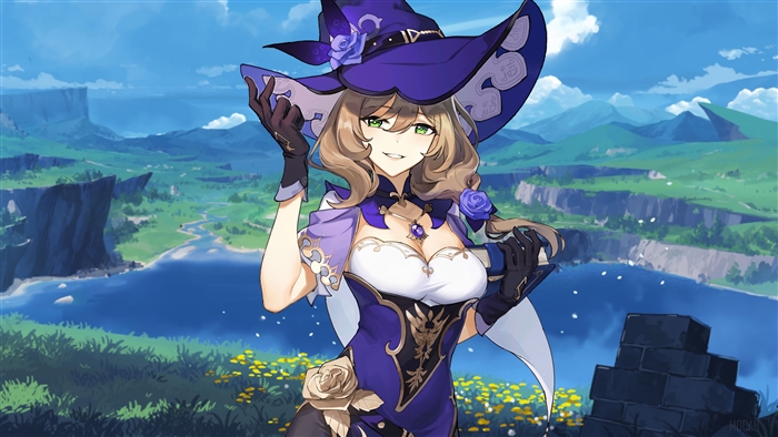 Lisa from Genshin Impact