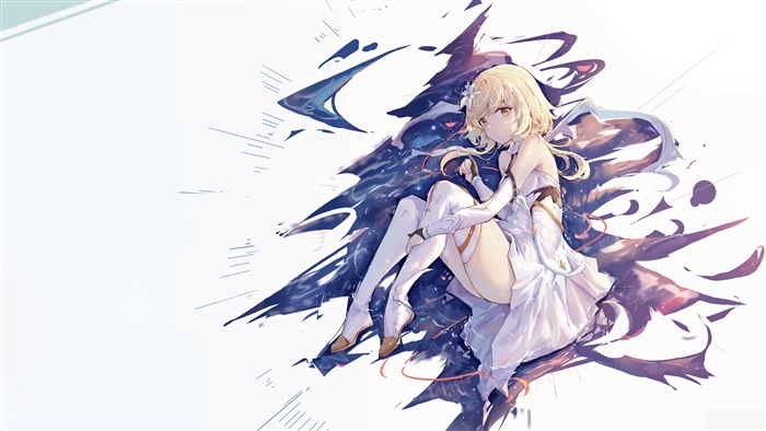 Genshin Impact Female Traveler 4K Artwork