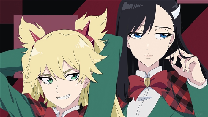 Ninny Spangcole and Noel Niihashi from BURN THE WITCH 4K