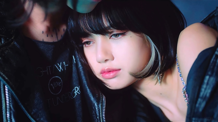 Lisa from BLACKPINK in Reflective Mood 4K