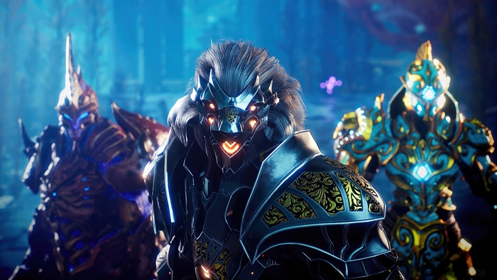 Godfall Valorplates: Silvermane, Phoenix, and Typhon 4K