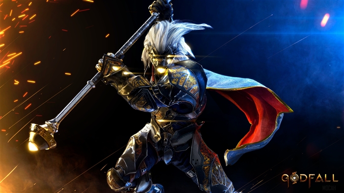 Silvermane Valorplate from Godfall 4K