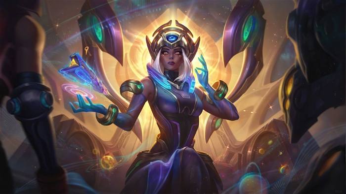 Karma Odyssey Skin League of Legends 4K