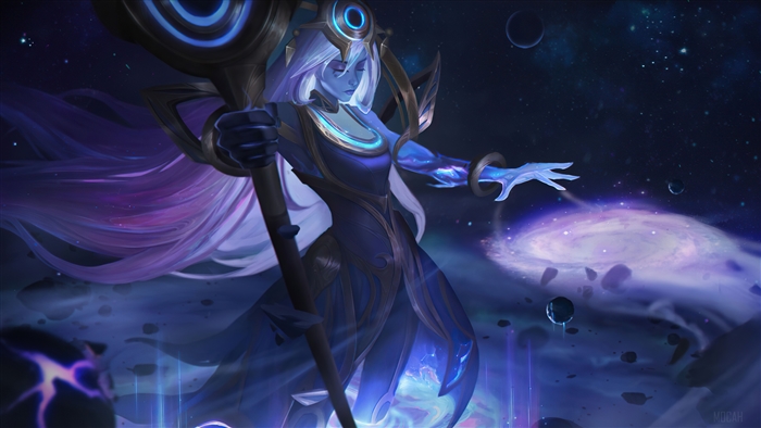 Lux from League of Legends Cosmic 4K