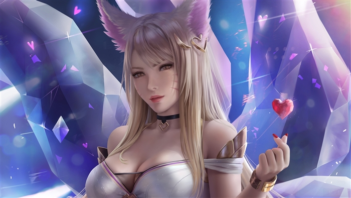 Ahri from League of Legends 4K