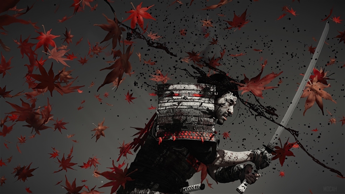 Jin Sakai from Ghost of Tsushima 4K