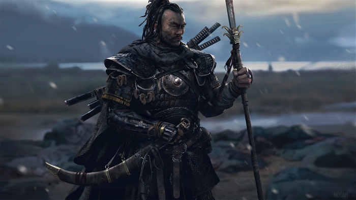 Samurai warrior from Ghost of Tsushima in 4K