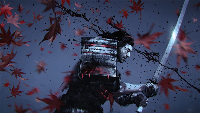 Jin Sakai from Ghost of Tsushima 4K