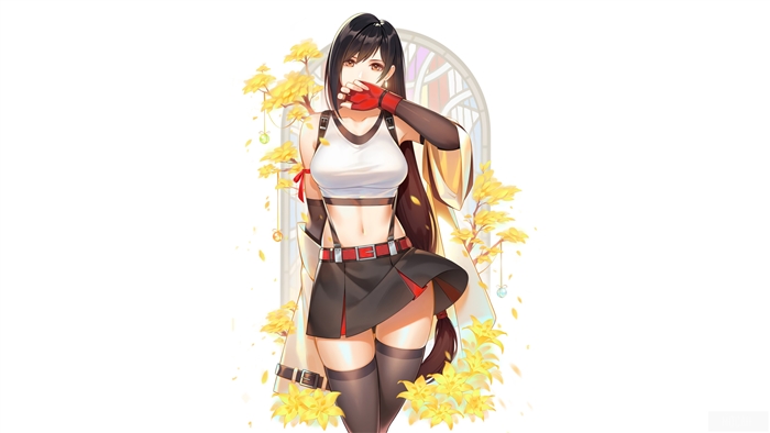 Tifa Lockhart Final Fantasy 7 Remake 4K Art