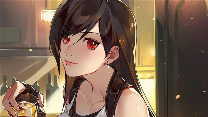 Tifa Lockhart from Final Fantasy VII Remake 4K