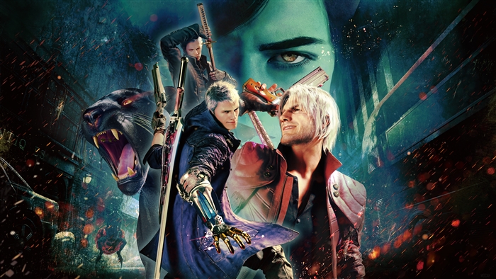 Devil May Cry 5 Iconic Characters 4K