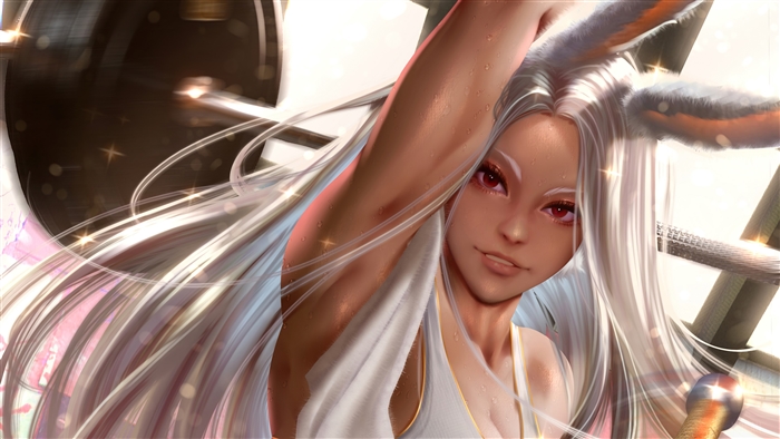 Mirko from My Hero Academia in 4K Detail
