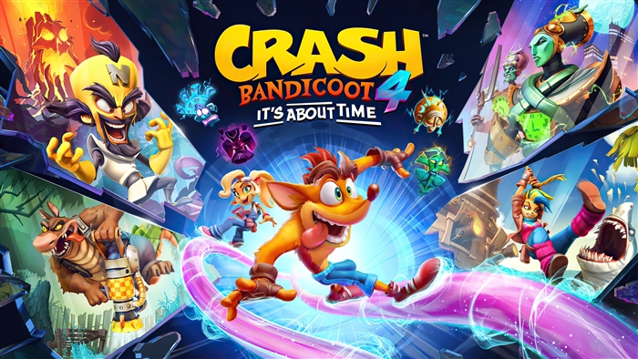 Crash Bandicoot 4 It's About Time Video Game 4K