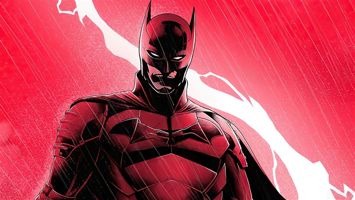 Batman from The Batman 2021 Movie Art 4K