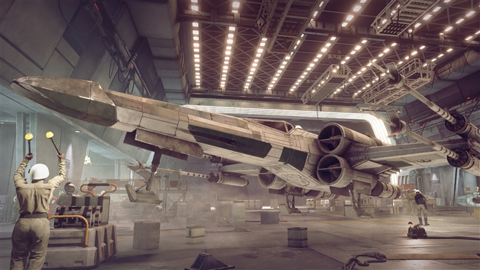 X-Wing Starfighter from Star Wars Squadrons 4K
