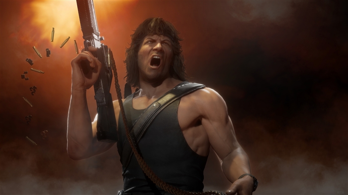 Rambo from Mortal Kombat 11 4K
