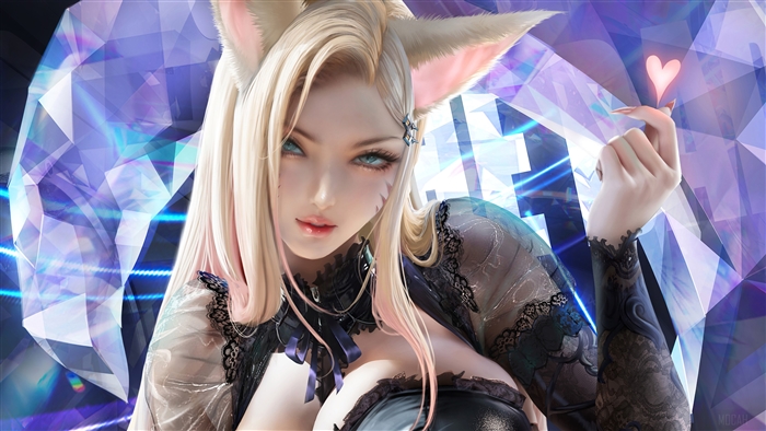 KDA Ahri The Baddest 4K Character Portrait