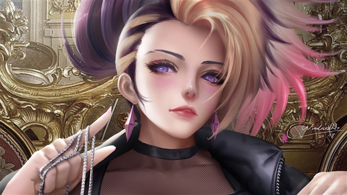Akali from League of Legends KDA The Baddest Art 4K