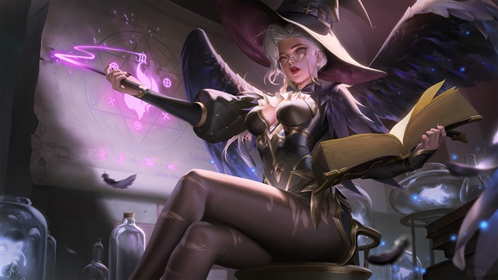 Alice the Wizardry Teacher from Mobile Legends 4K