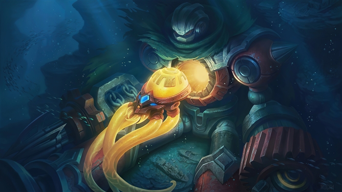 Atlas with Reactor Core Skin Mobile Legends 4K