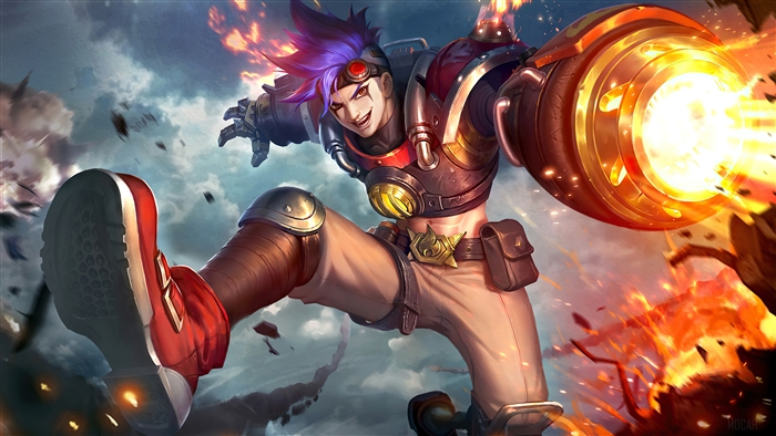 X Borg from Mobile Legends Bang Bang 4K