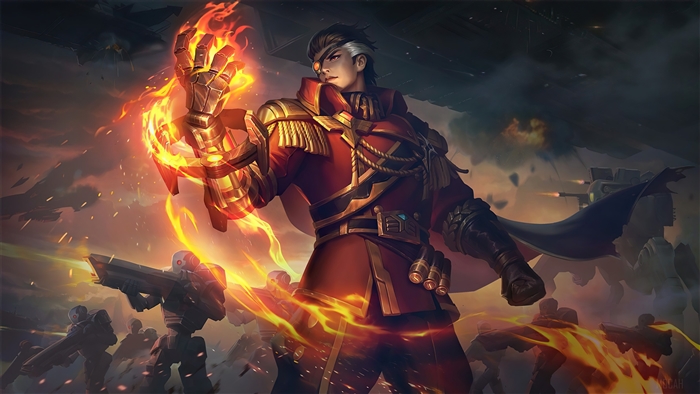 Valir Dictator Skin Mobile Legends 4K Artwork