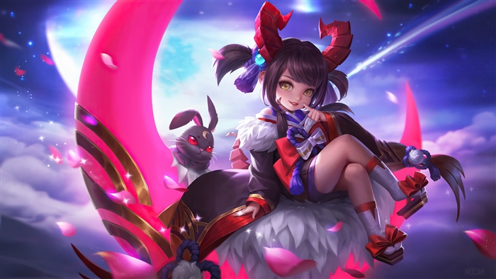 Crimson Moon Skin from Mobile Legends MLBB 4K