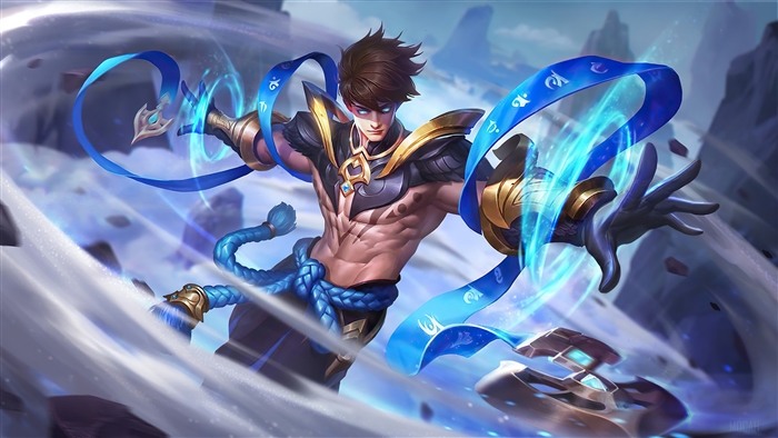 Vale Cerulean Winds Skin Mobile Legends 4K