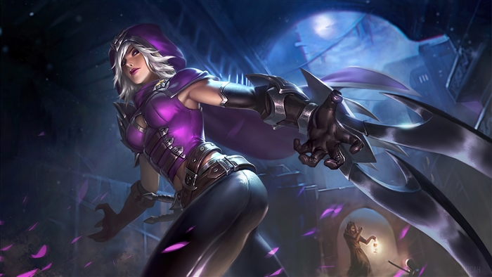 Natalia Glass Blade Skin Mobile Legends 4K