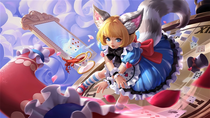 Nana Clockwork Maid Skin Mobile Legends 4K