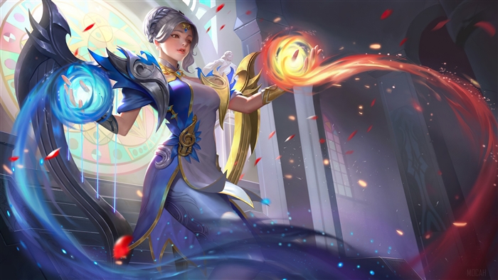 Lunox Cosmic Harmony Skin 4K Mobile Legends
