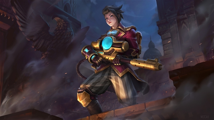 Kimmy Steam Researcher Skin Mobile Legends 4K