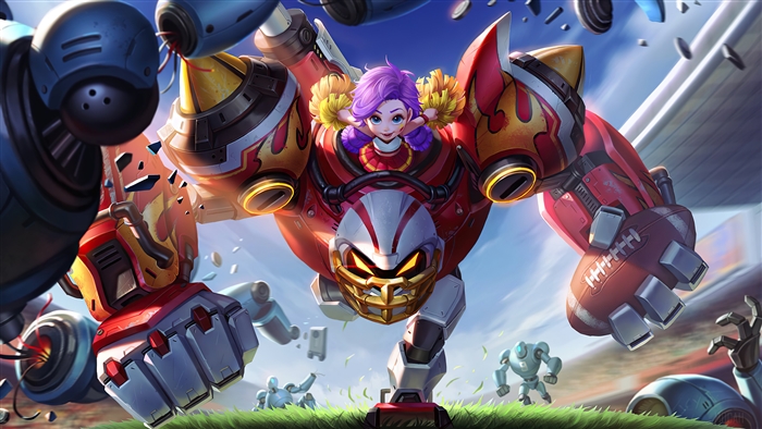 Jawhead as Foo Quarterback Skin Mobile Legends 4K