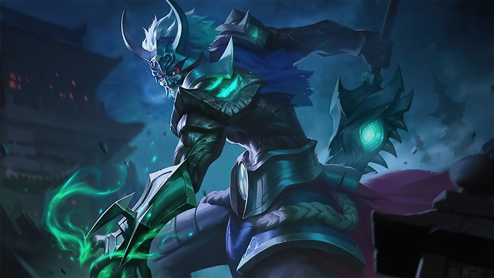 Hanzo Pale Phantom from Mobile Legends Bang Bang 4K