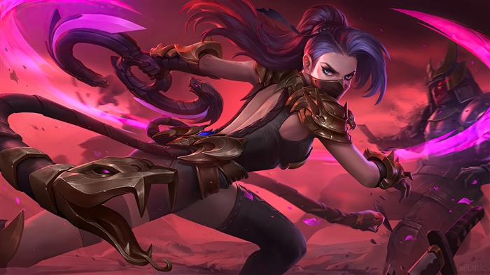 Hanabi Viper Skin Mobile Legends 4K Artwork