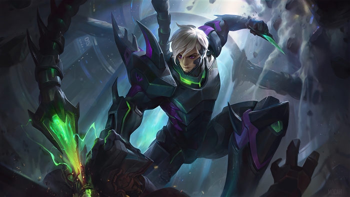 Gusion Venom Emperor Skin Mobile Legends 4K