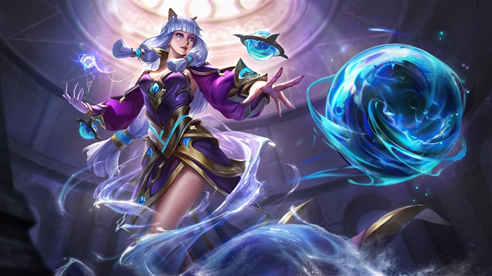 Guinevere Amethyst Dance Skin Mobile Legends 4K