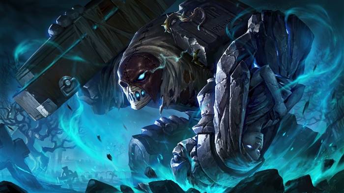 Grock Grave Guardian Skin Mobile Legends 4K