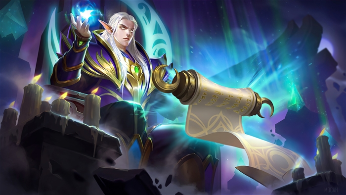 Estes Magic Spellcaster in Mobile Legends 4K