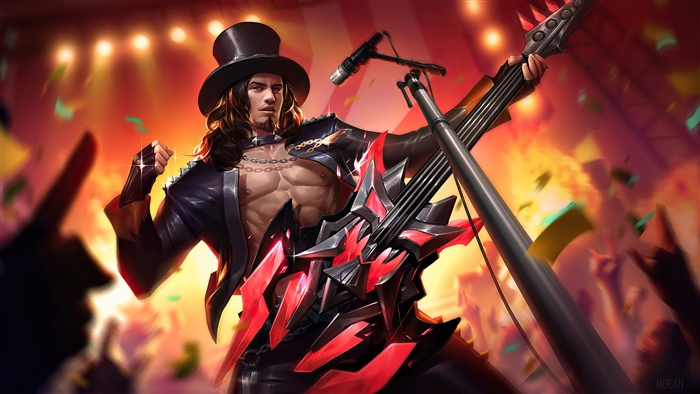 Clint Rock and Roll Skin Mobile Legends 4K