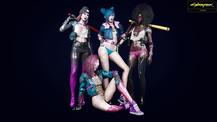 Cyberpunk 2077 The Mox Gang 4K