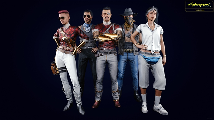 Cyberpunk 2077 Video Game Valentinos Gang