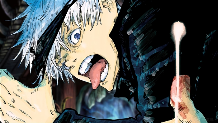 Satoru Gojo Intense Moment from Jujutsu Kaisen 4K