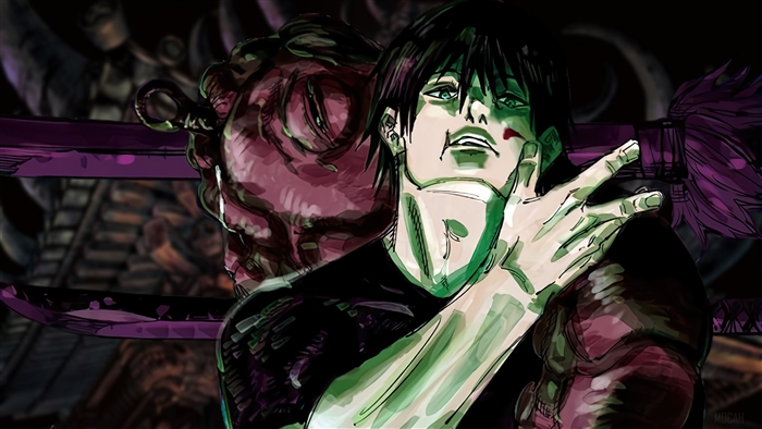 Toji Fushiguro Intense Pose Jujutsu Kaisen 4K