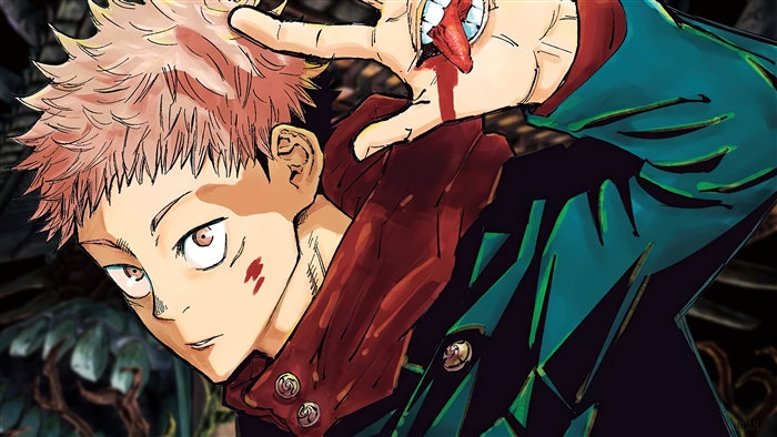 Yuji Itadori and Sukuna from Jujutsu Kaisen 4K