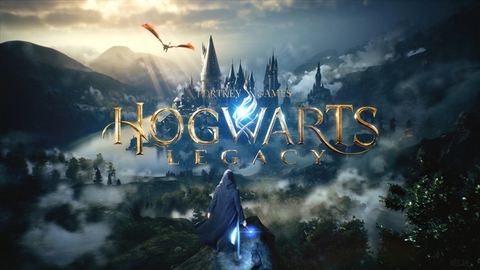 Hogwarts Legacy 4K Magical Castle and Dragon