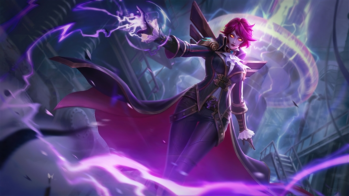 Eudora Countess Scarlet Skin Mobile Legends 4K